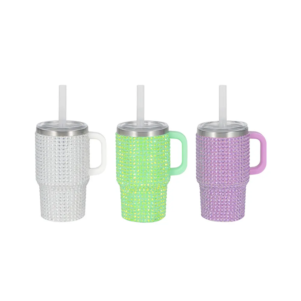 Mini Tumbler With Diamond Applied