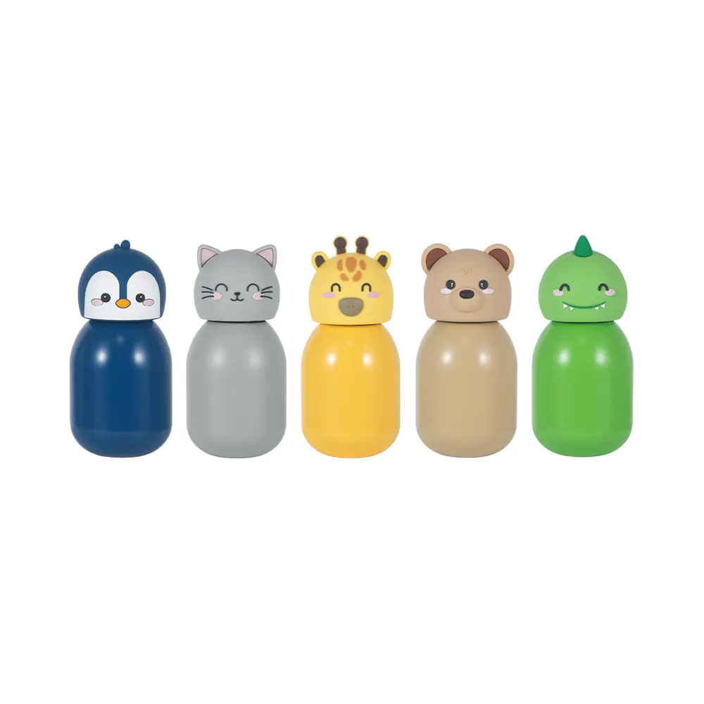 200ml Double Walled Animal Head Stainless Steel Bottle